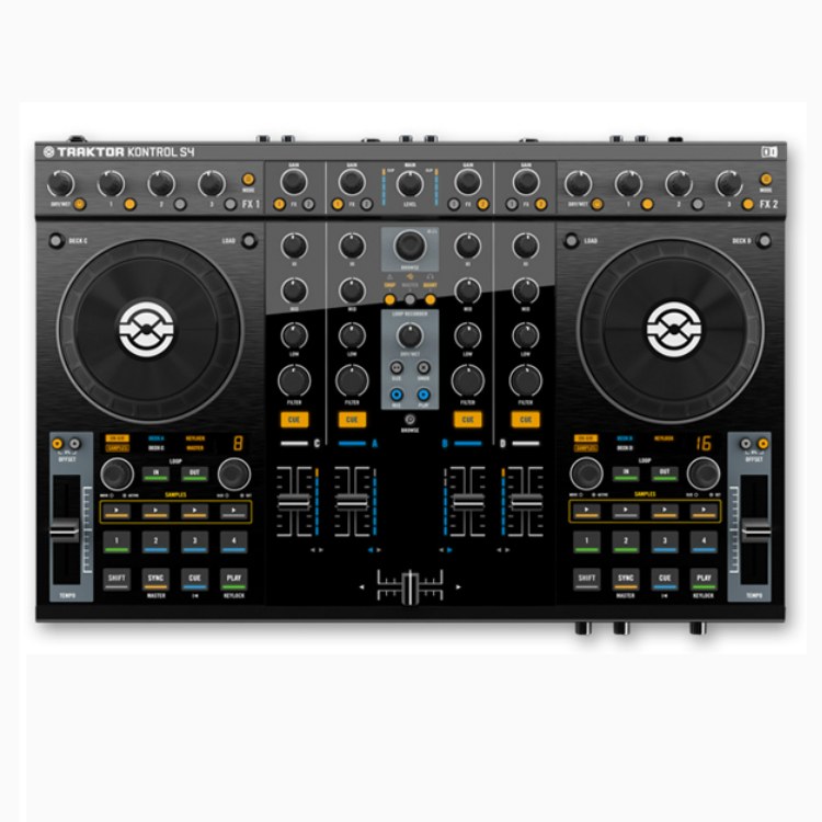 Traktor Kontrol S4 DJ Controller Rental - DJ Peoples